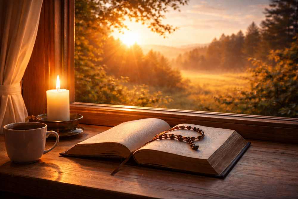 oracion de la mañana católica para empezar el día con Dios